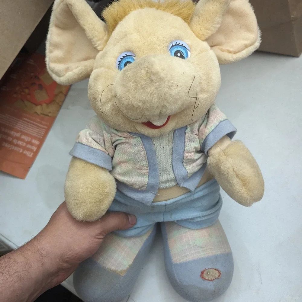 Vintage Topo Gigio Mouse Maria Perego Plush *works‎ sings*